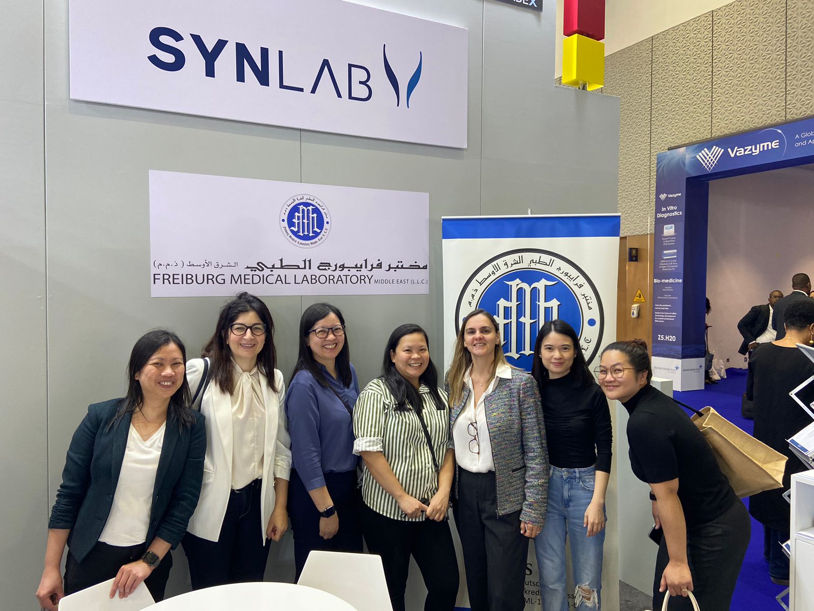 SYNLAB & Freiburg Medical Laboratory at Medlab 2023