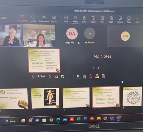 Webinar on Metal Burden and Environmental Diseases