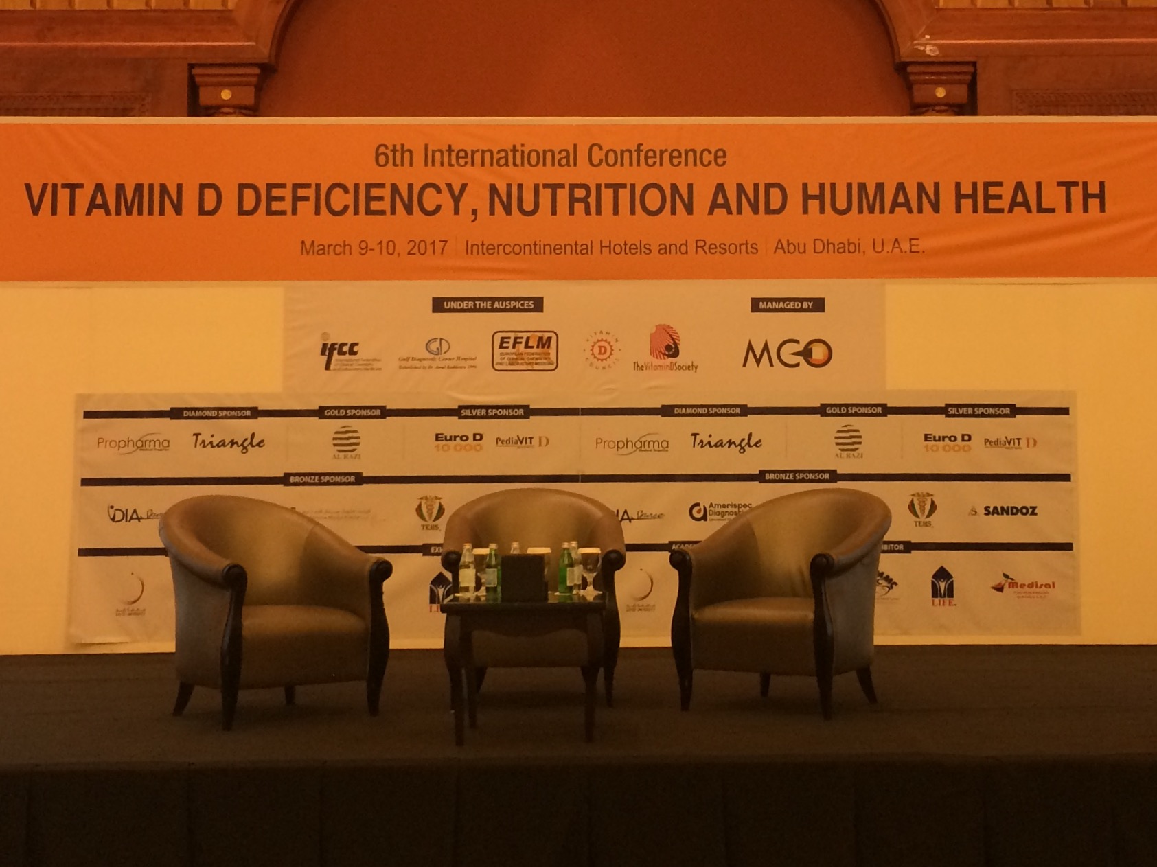 6th International Conference on Vitamin D in Abu Dhabi, 03/2017