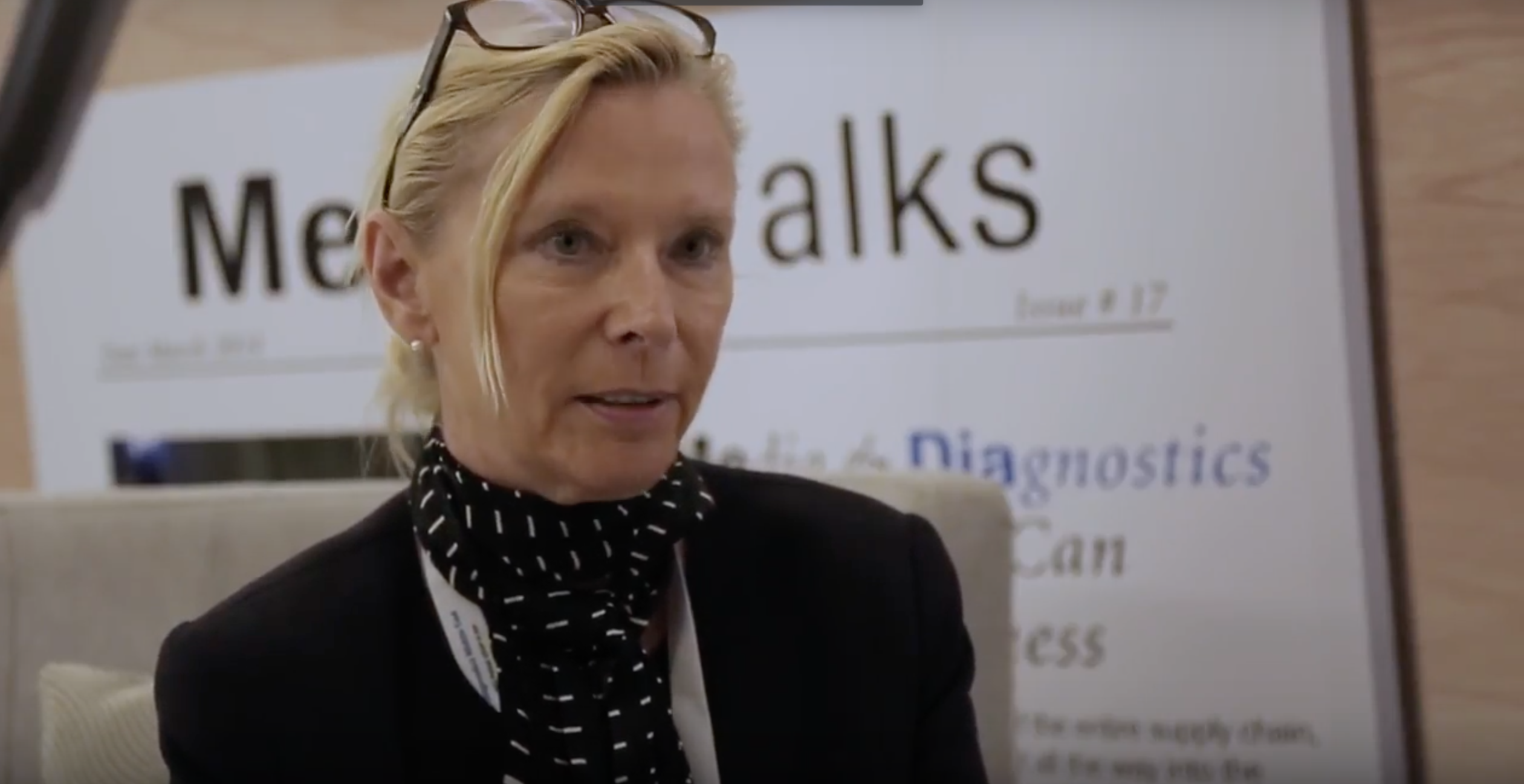 Dr. Michaela Jaksch at Roche Days Middle East 2018