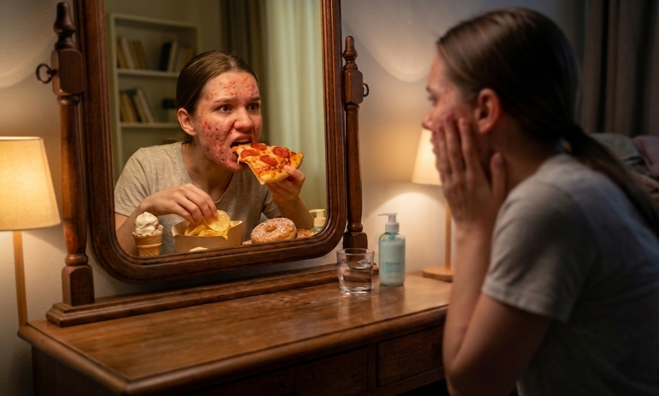 5 Ways Food Sensitivities and Allergies May Lead to Acne