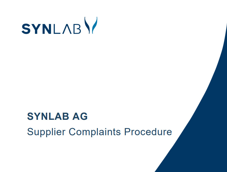 SYNLAB AG Supplier Complaints Procedure